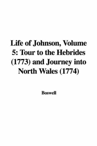 Life of Johnson, Volume 5