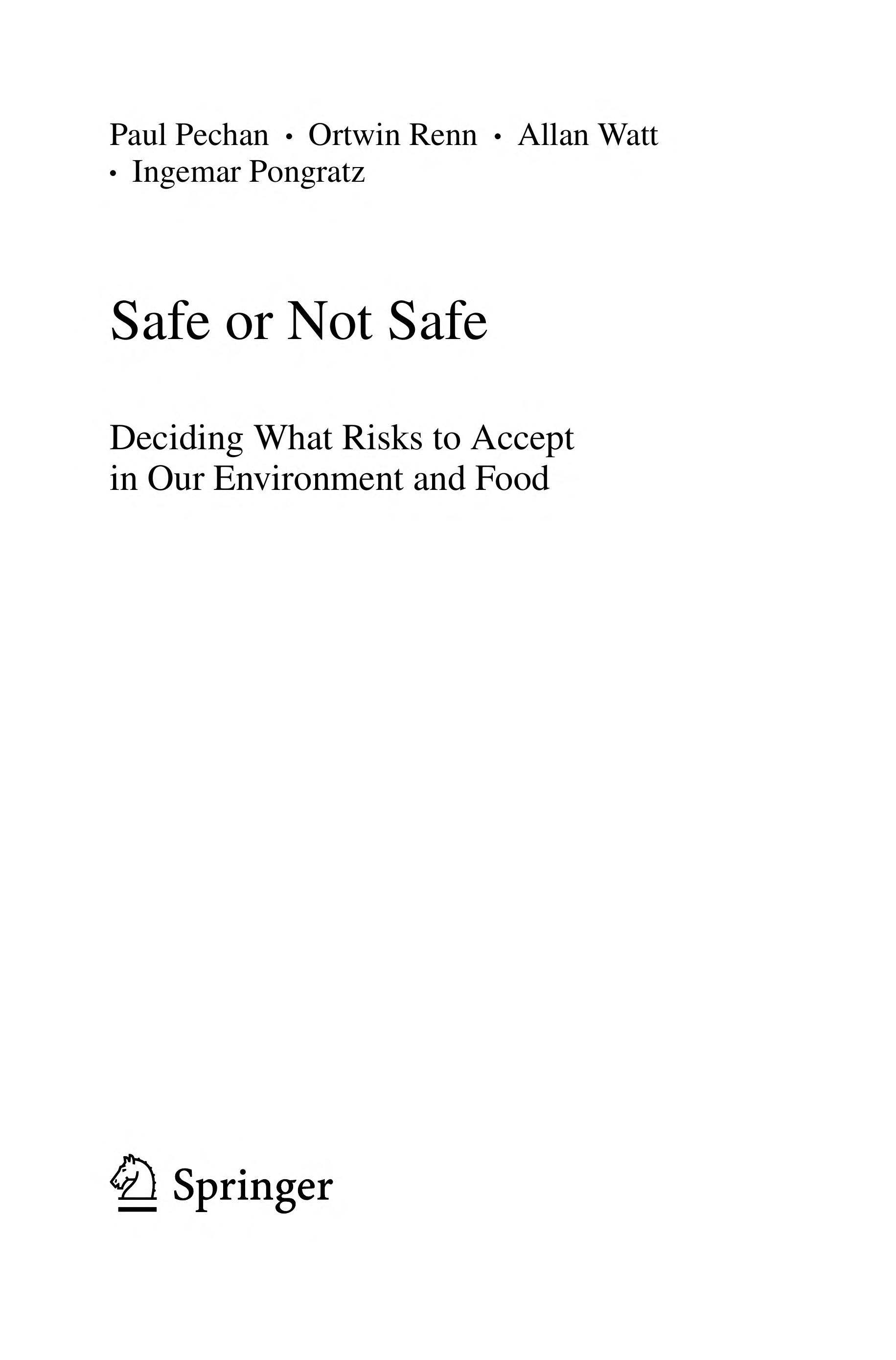 Safe or Not Safe
