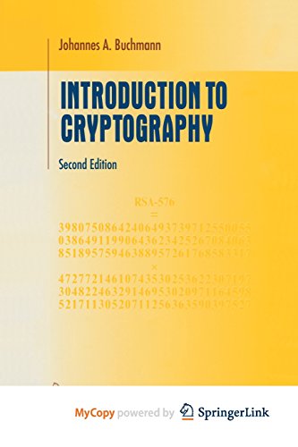 Introduction to Cryptography