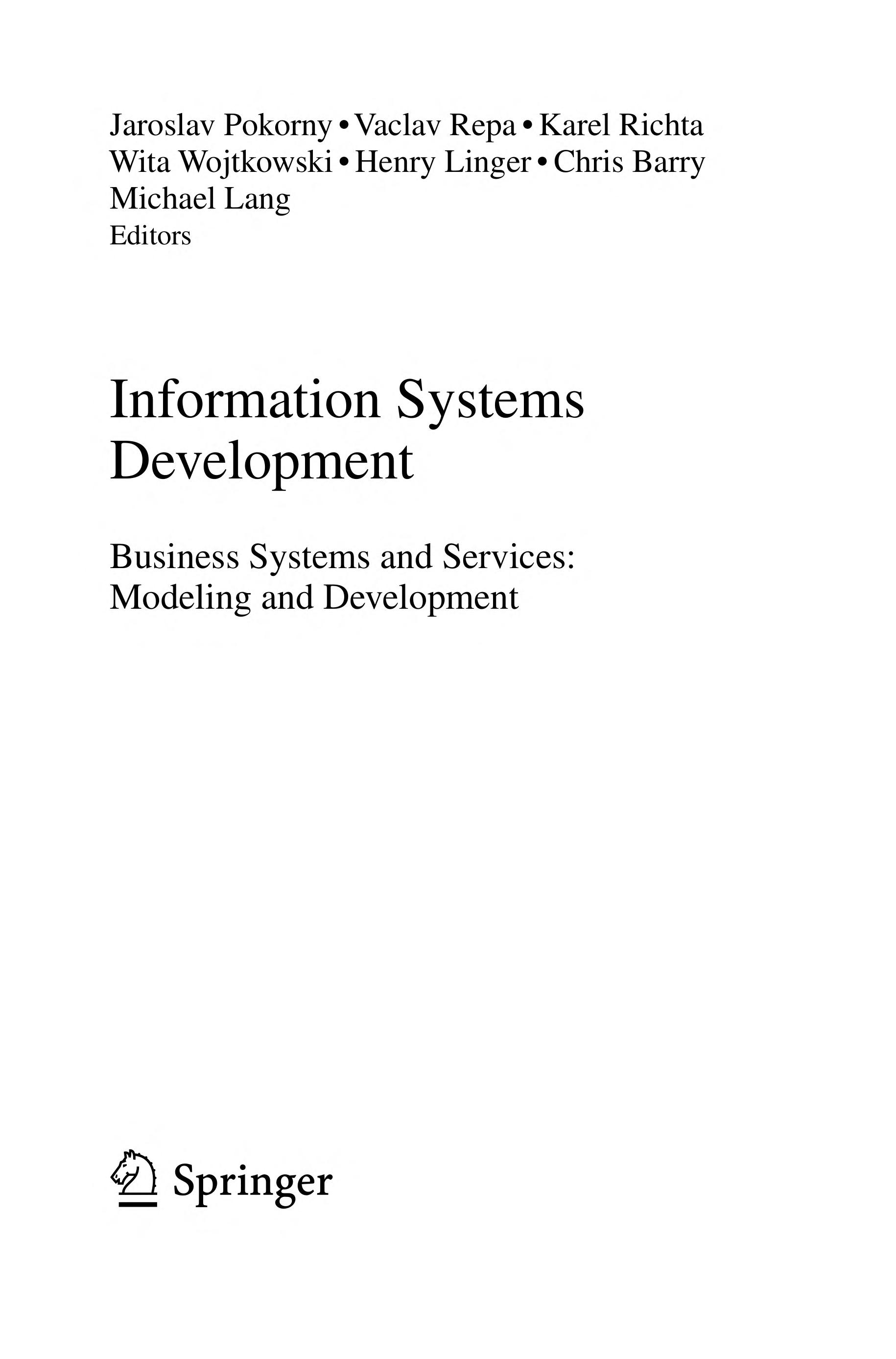 Information Systems Development