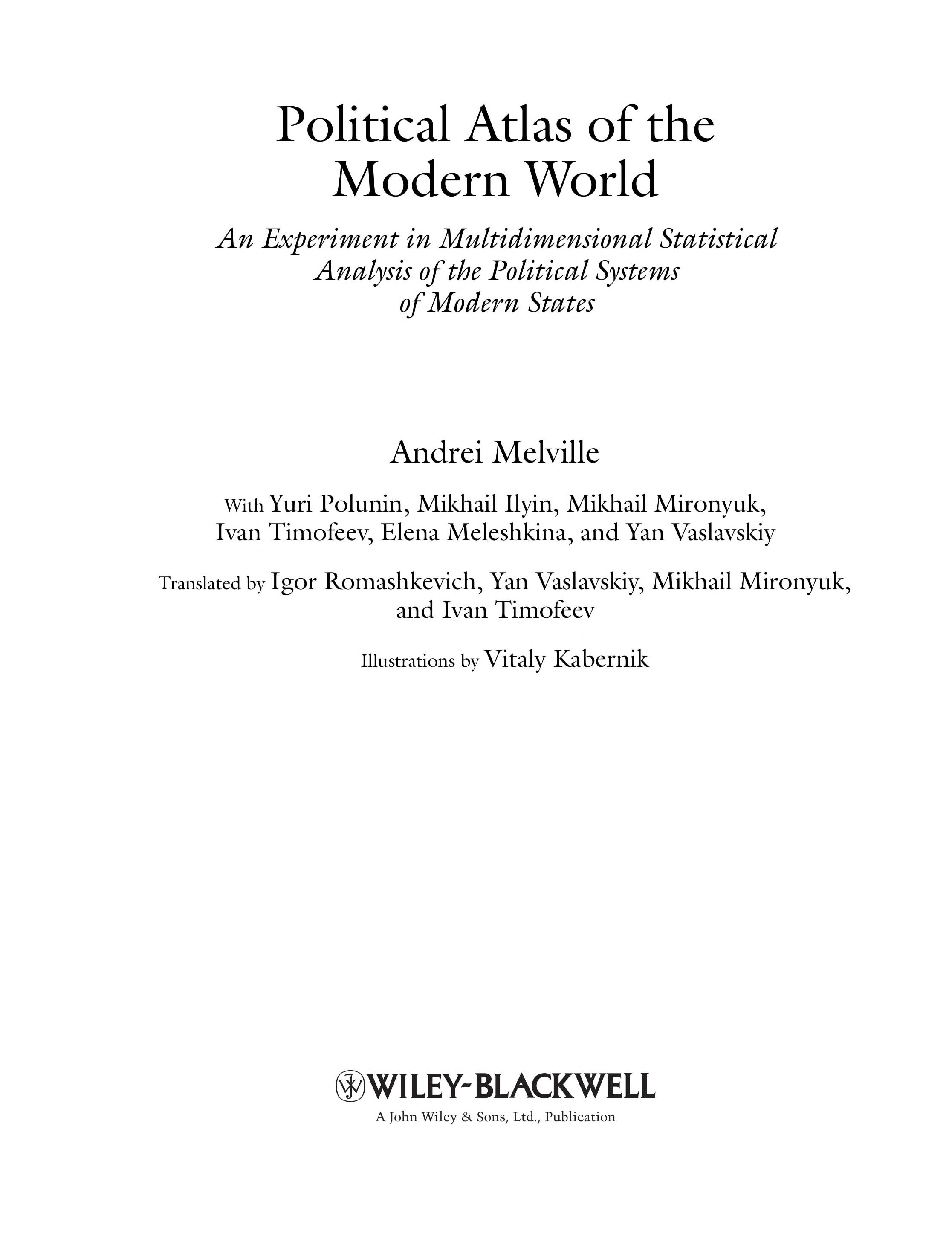 Political Atlas of the Modern World