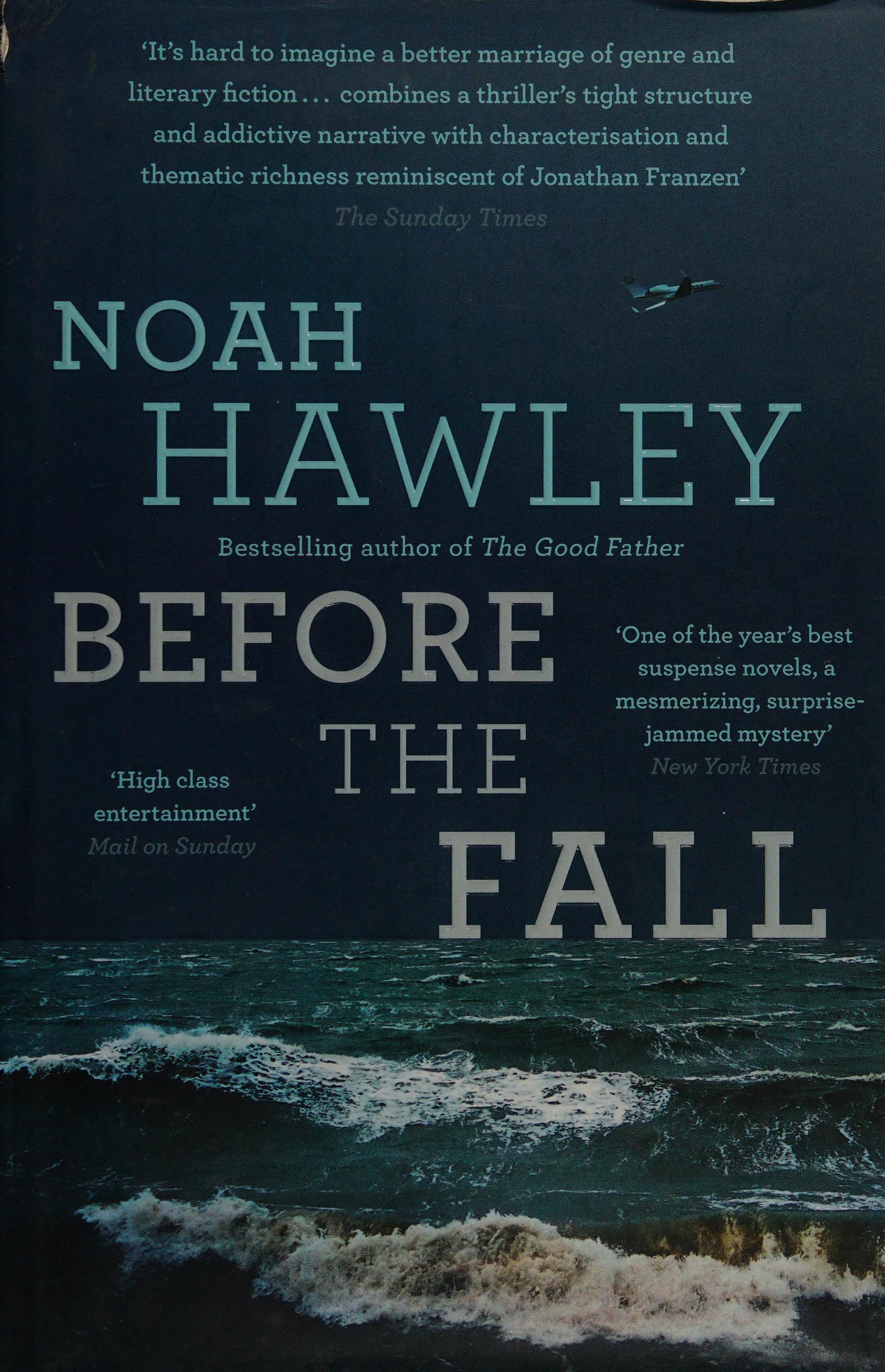 Before the Fall by Noah Hawley, ISBN 9781444779752