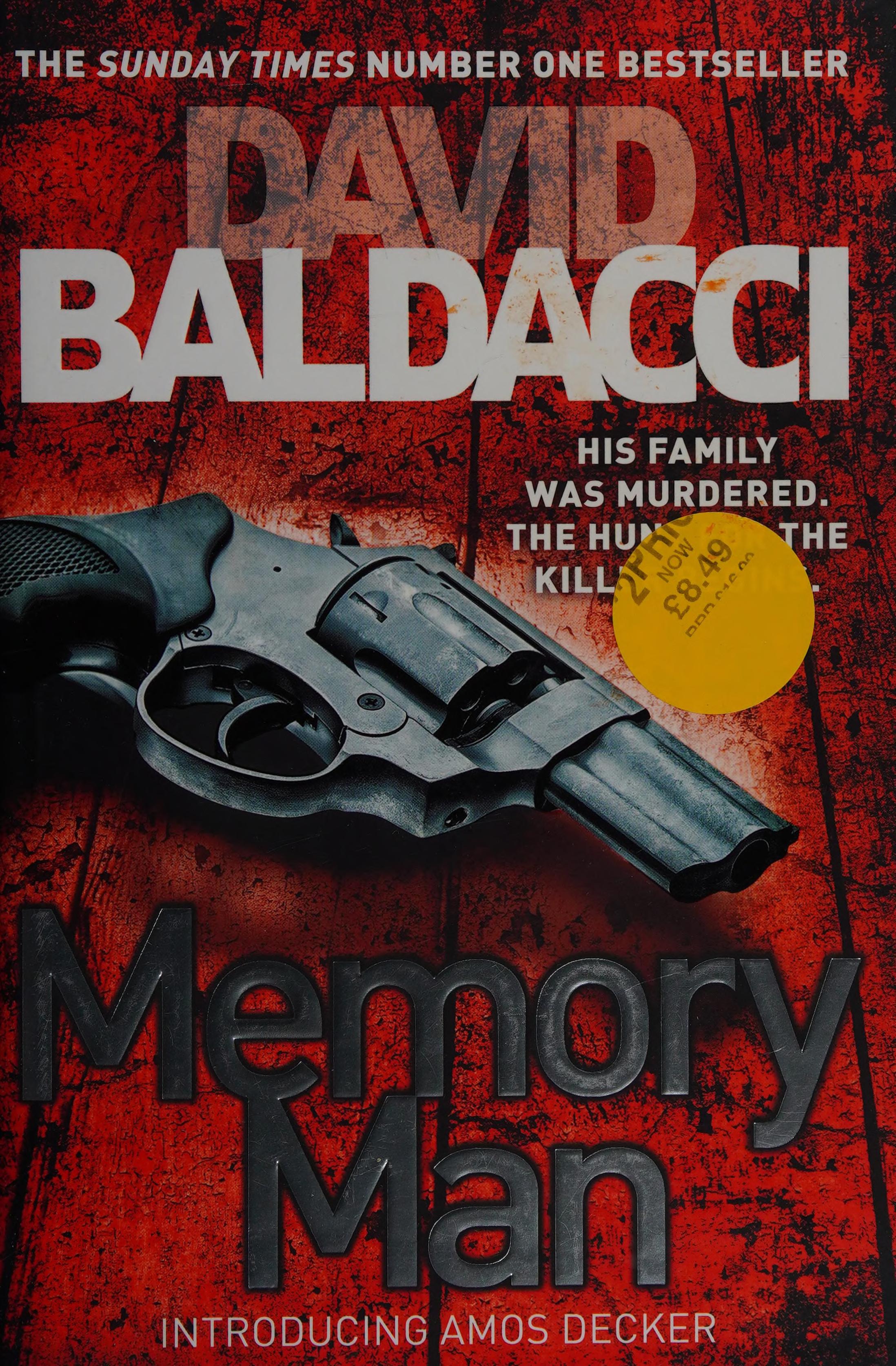 Memory Man by David Baldacci, ISBN 9781447277583