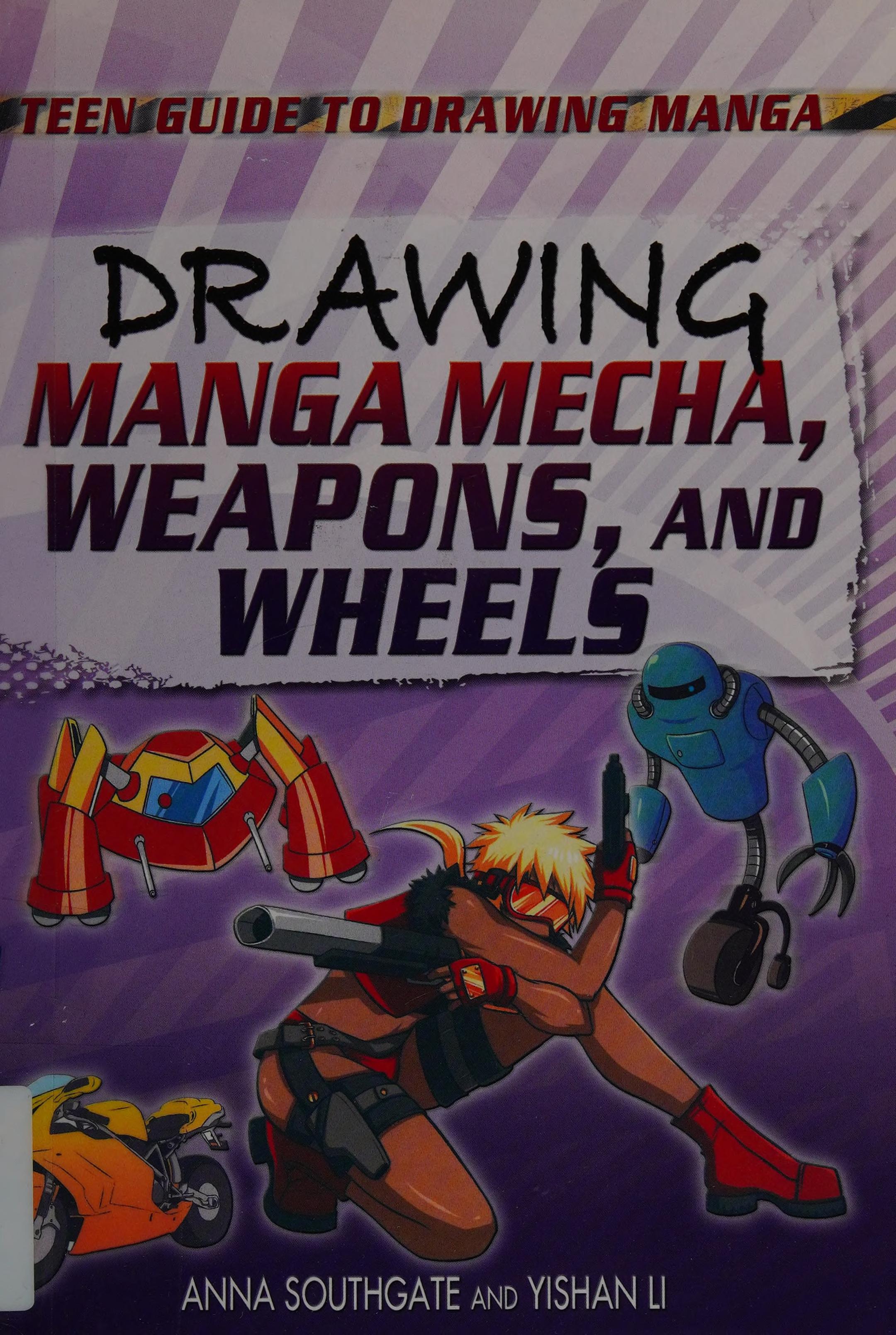 Drawing manga mecha weapons and wheels