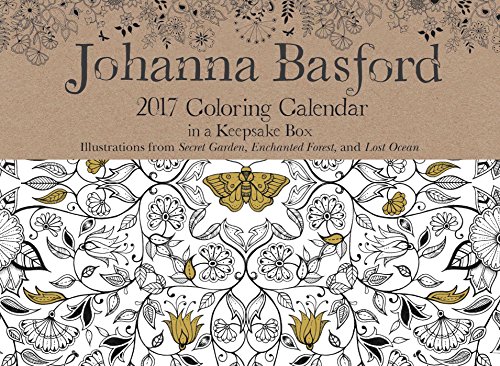 Johanna Basford 2017 Coloring Day-to-Day Calendar