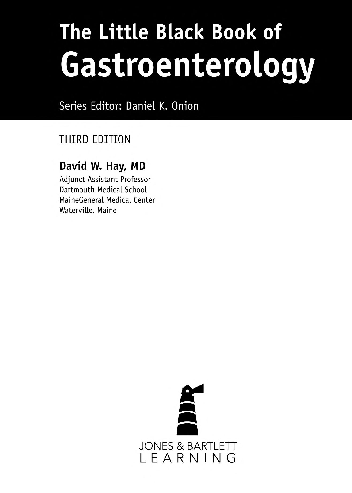 The little black book of gastroenterology