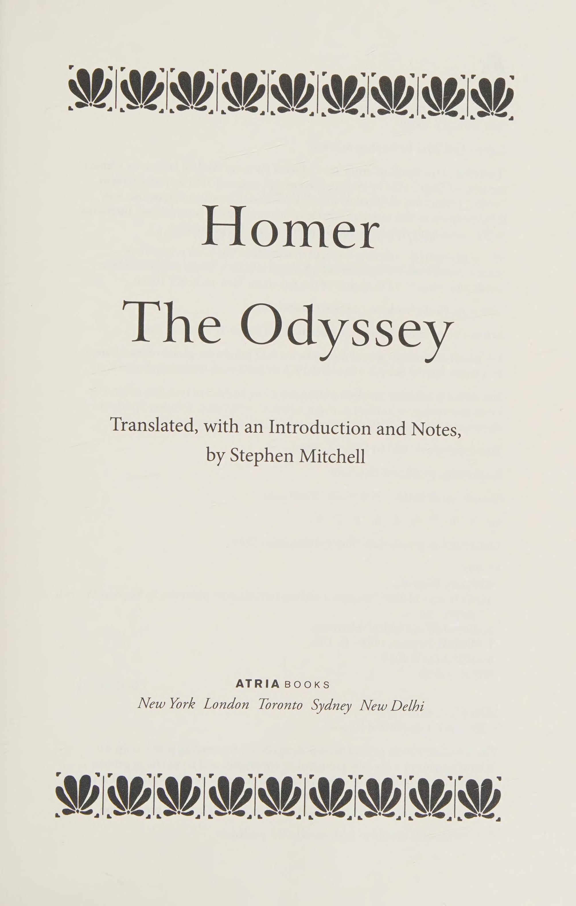 The Odyssey