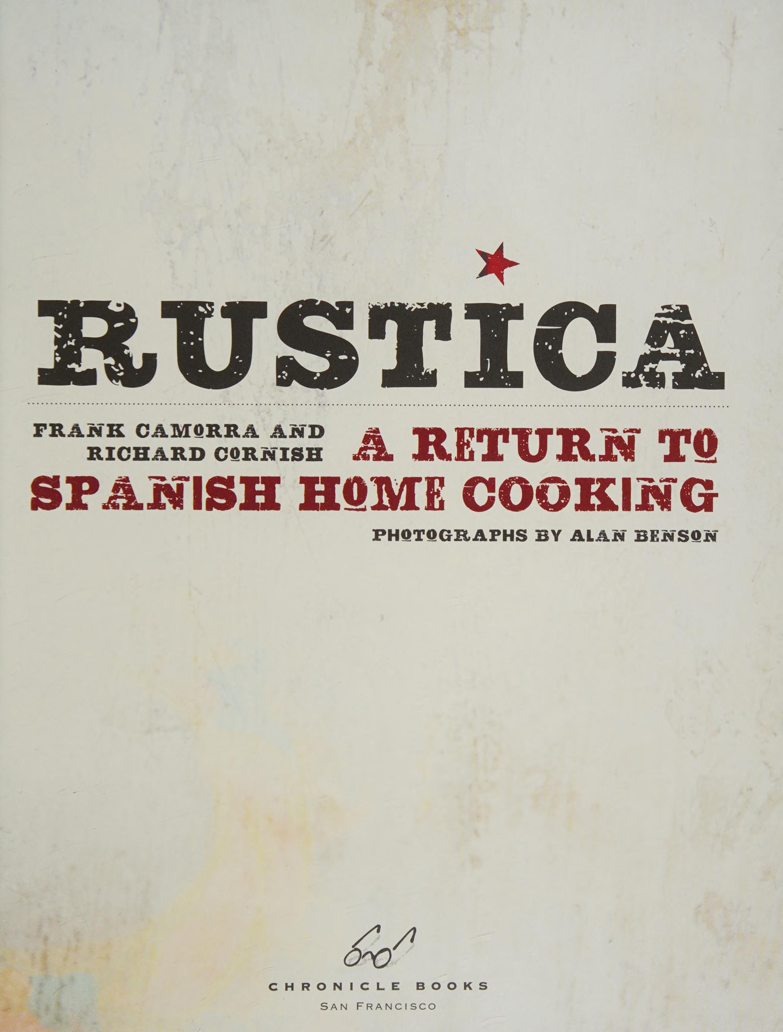 Rustica: A Return To Spanish Home Cooking