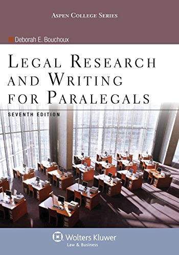 Legal Research & Writing for Paralegals Seventh Edition