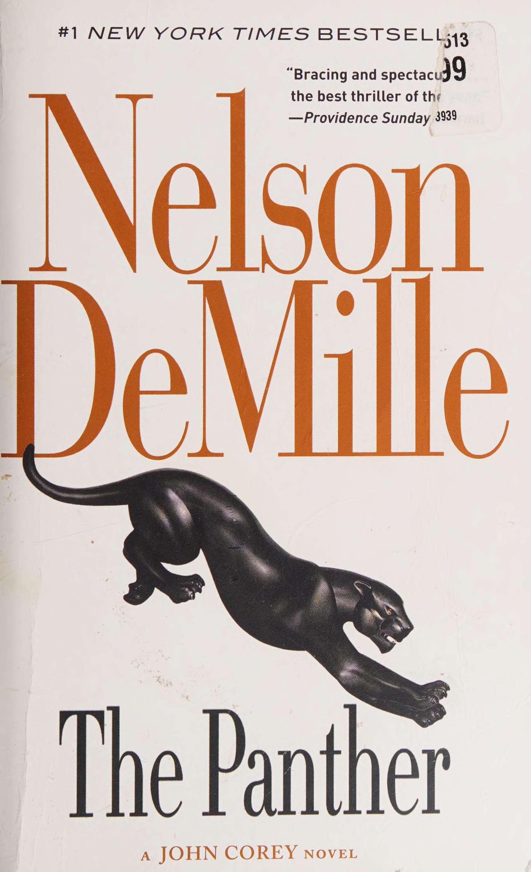 The Panther by Nelson DeMille, ISBN 9781455540211