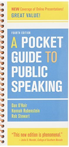 Pocket Guide to Public Speaking 4e and SpeechClass for a Pocket Guide to Public Speaking 4e Access Card