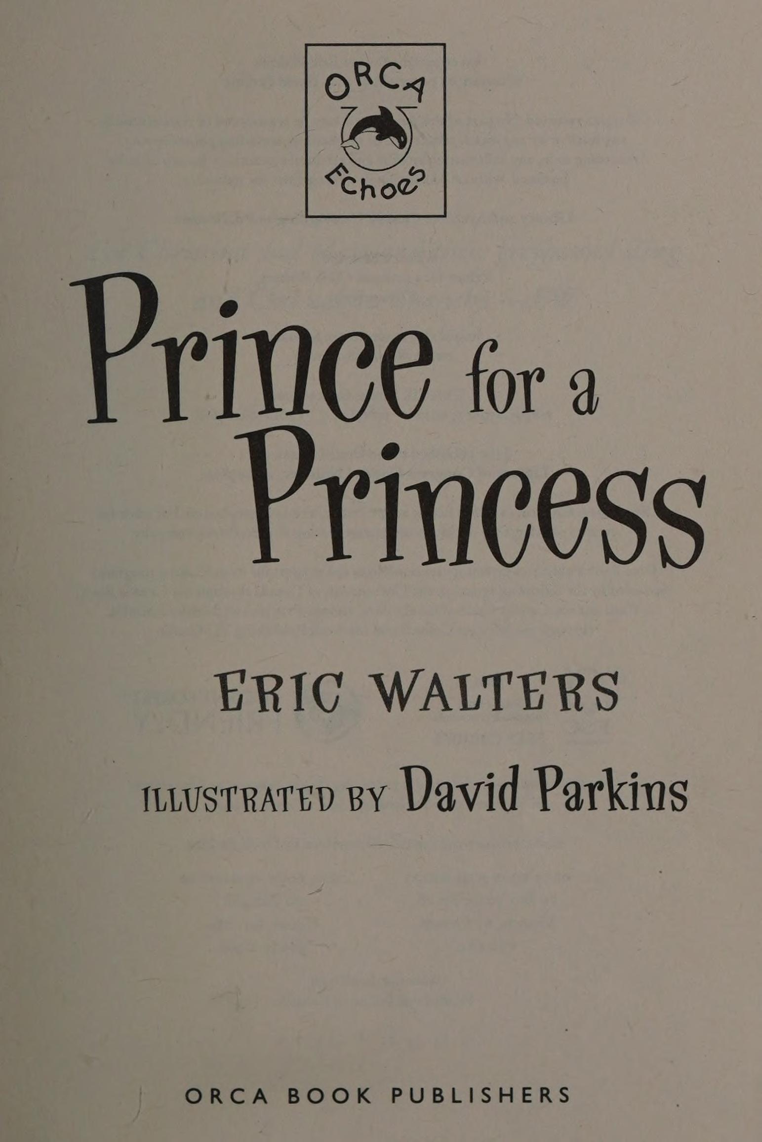 Prince for a Princess