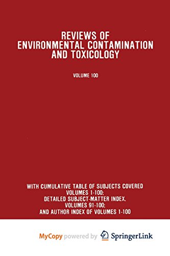 Reviews of Environmental Contamination and Toxicology