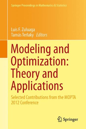Modeling and optimization theory and applications