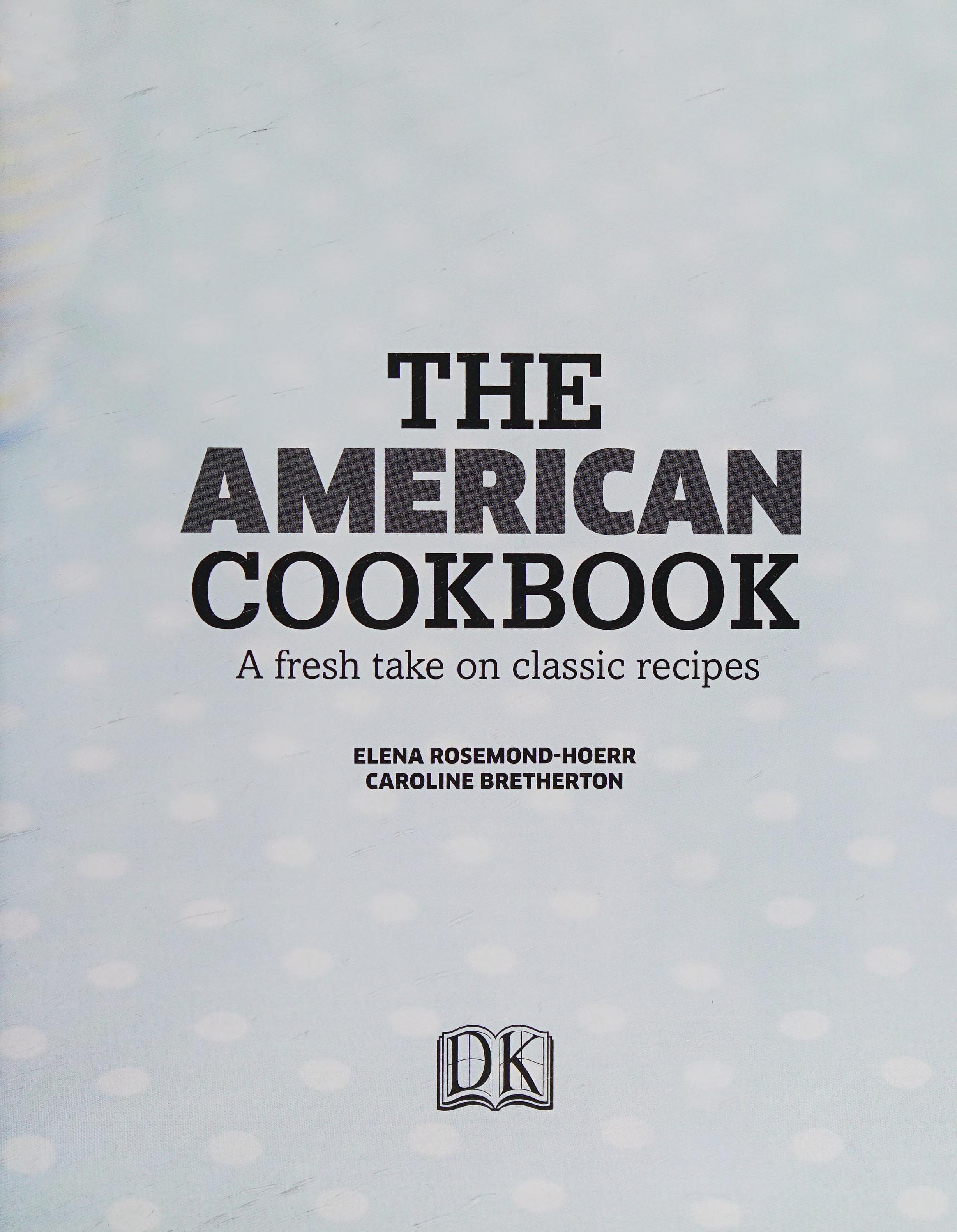 The American cookbook