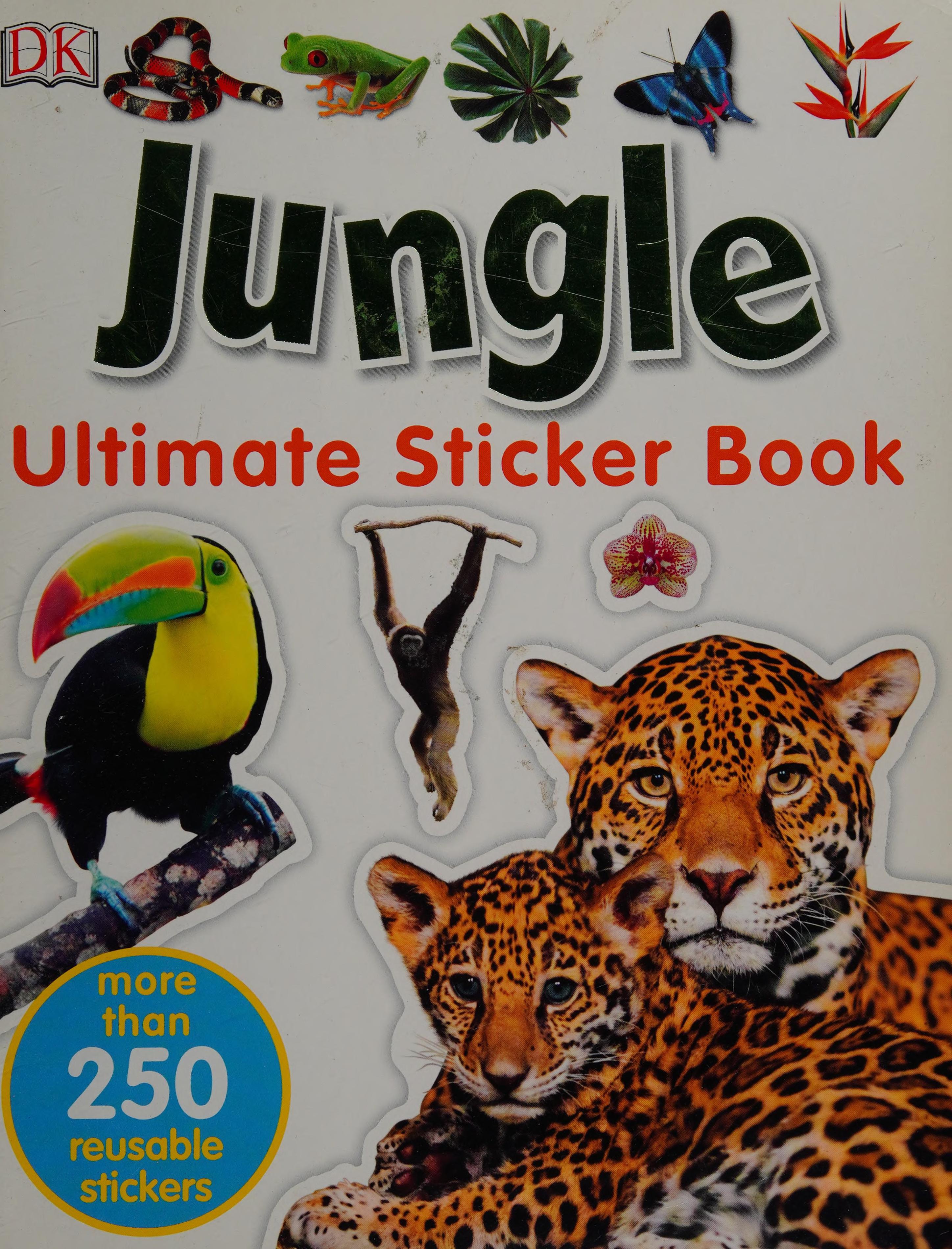 Ultimate Sticker Book: Jungle