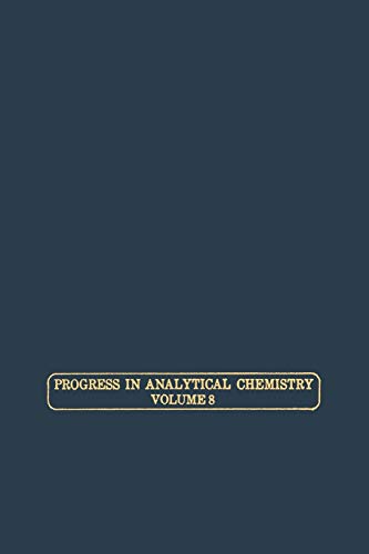 Progress in Analytical Chemistry