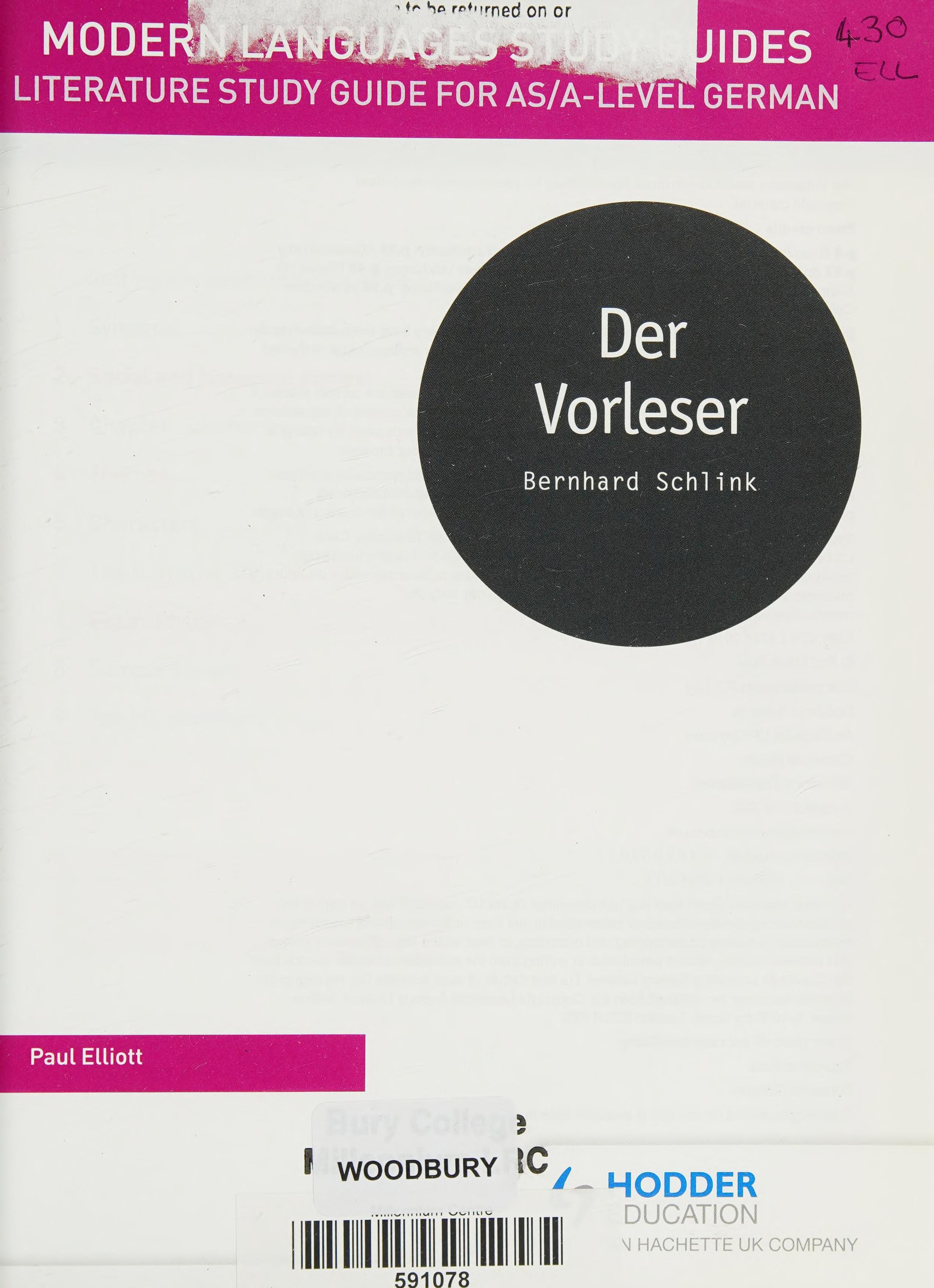 Der Vorleser