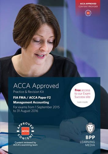 Fia Foundations in Management Accounting Fma (Acca F2)