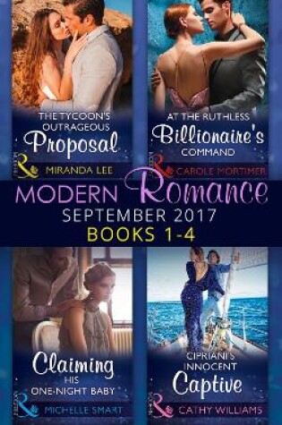 Modern Romance September 2017 Books 1 - 4