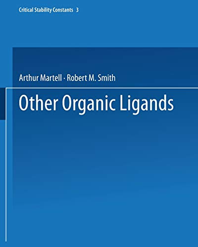 Other Organic Ligands (Critical Stability Constants (3))