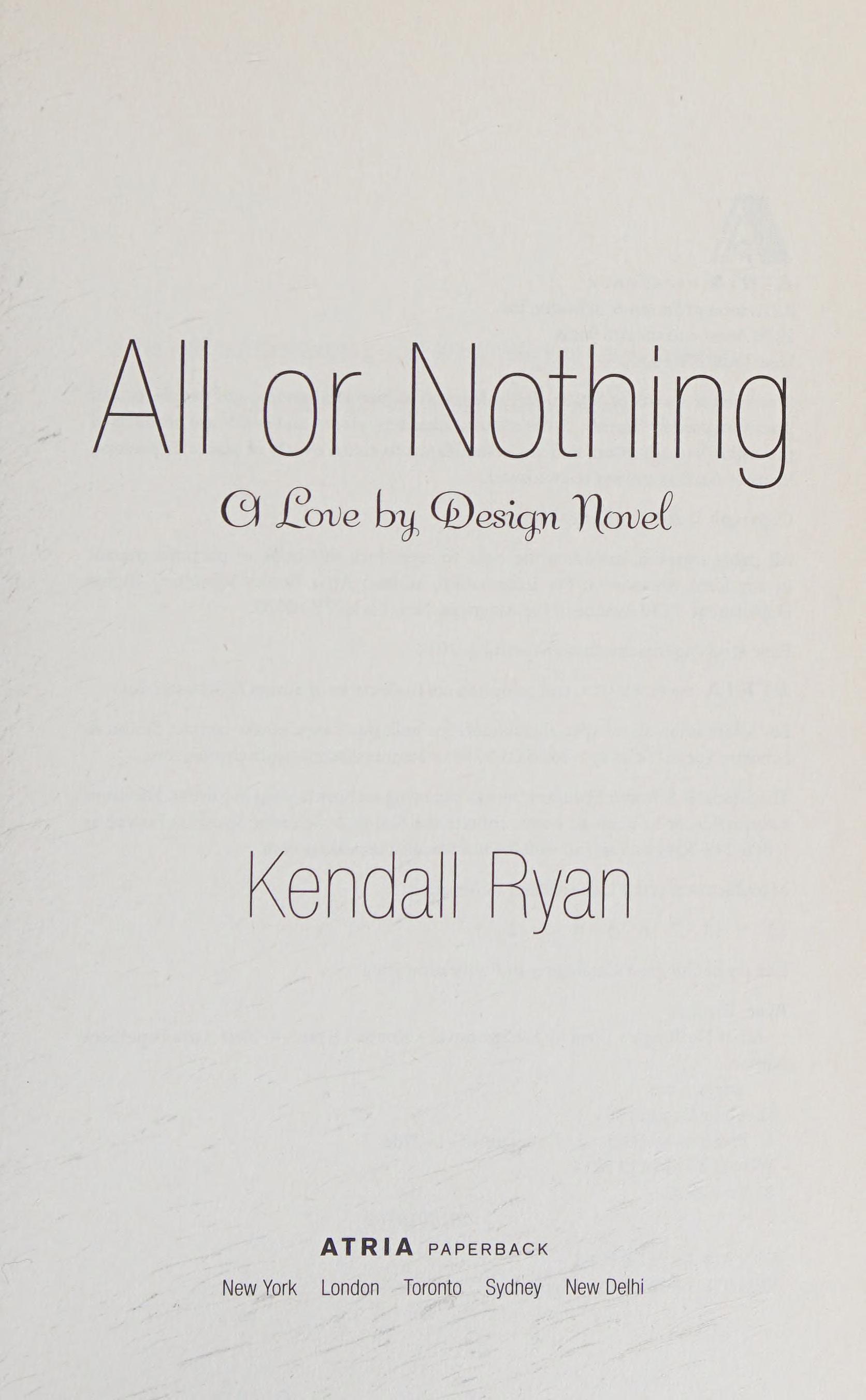 All or Nothing