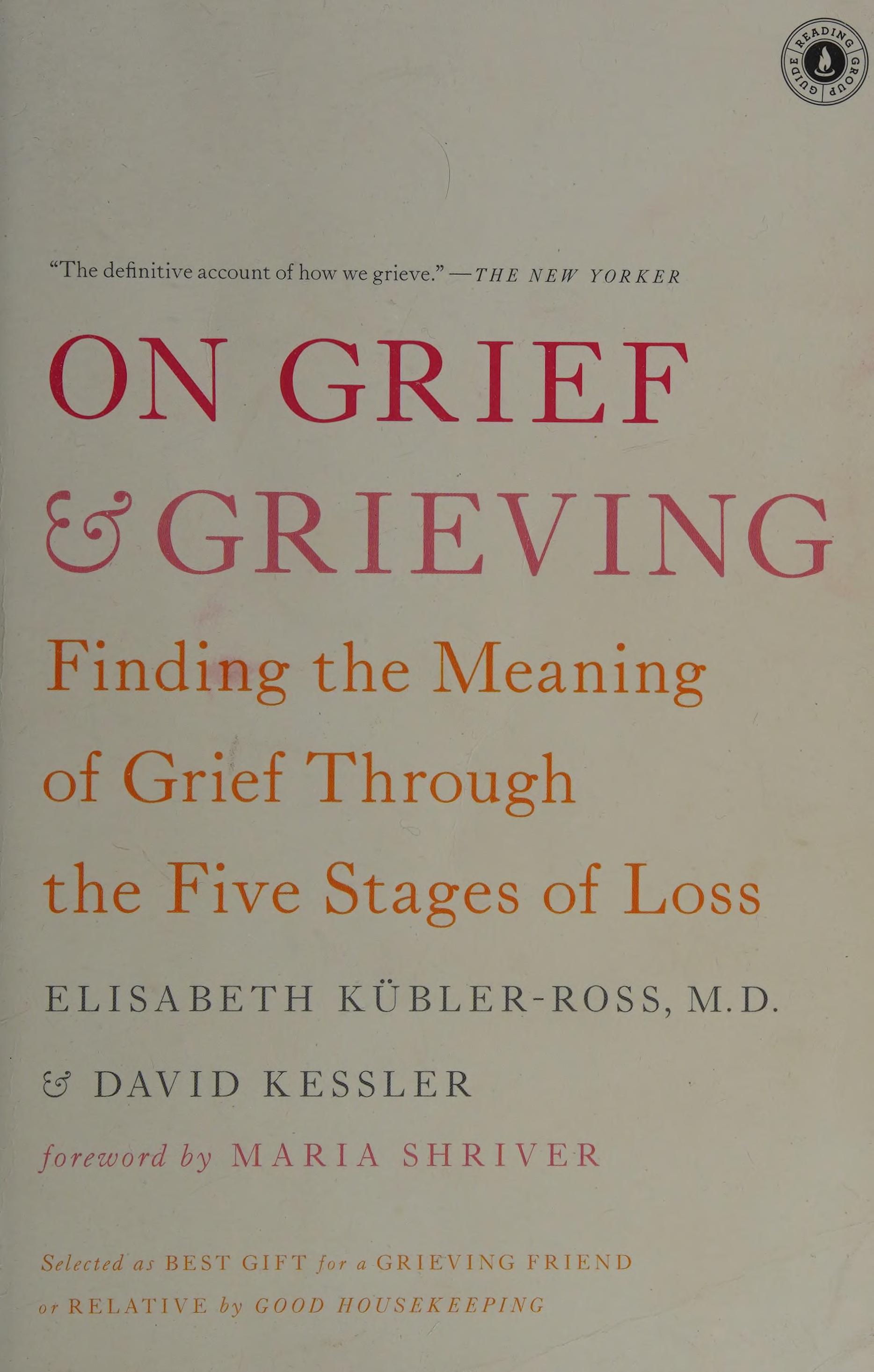 On Grief and Grieving