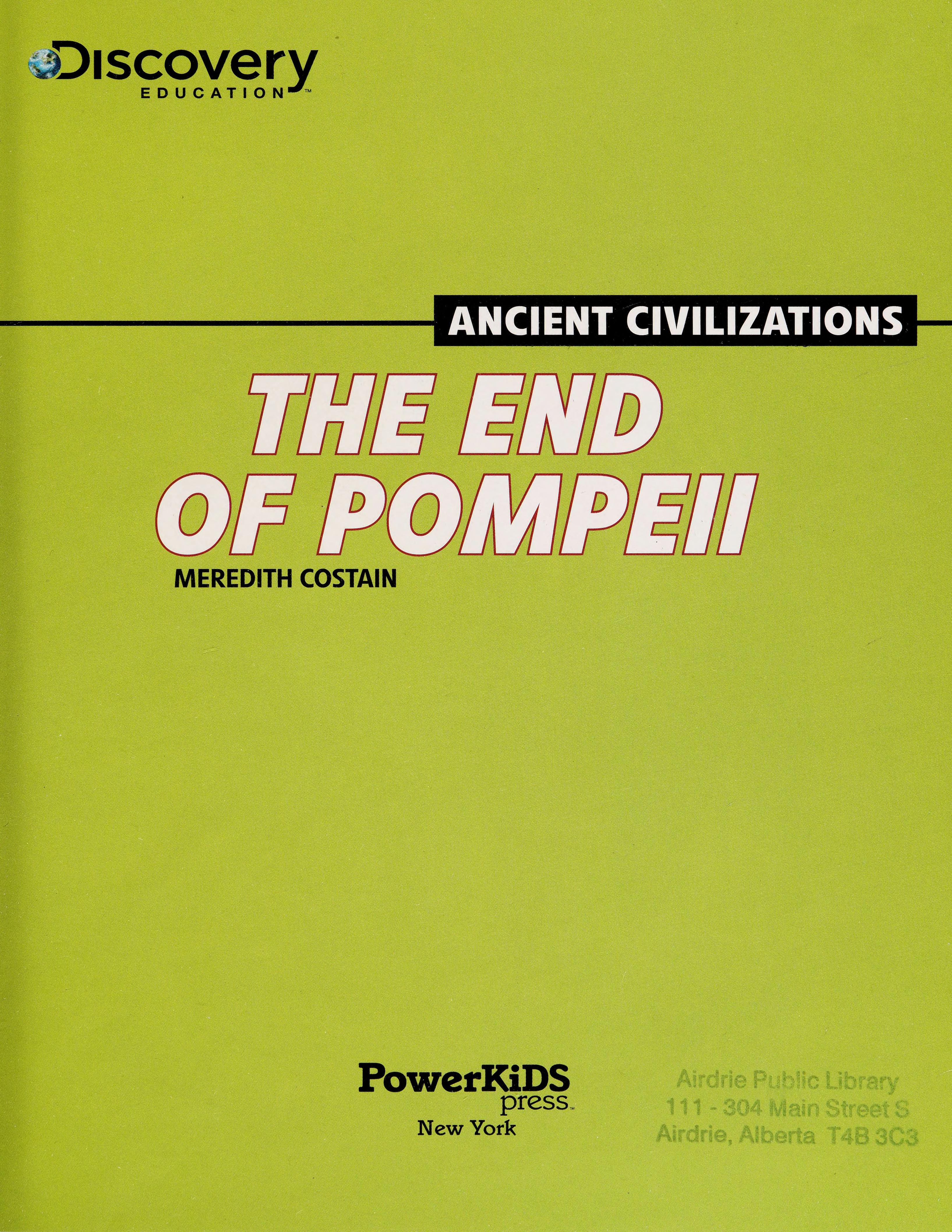 The End Of Pompeii