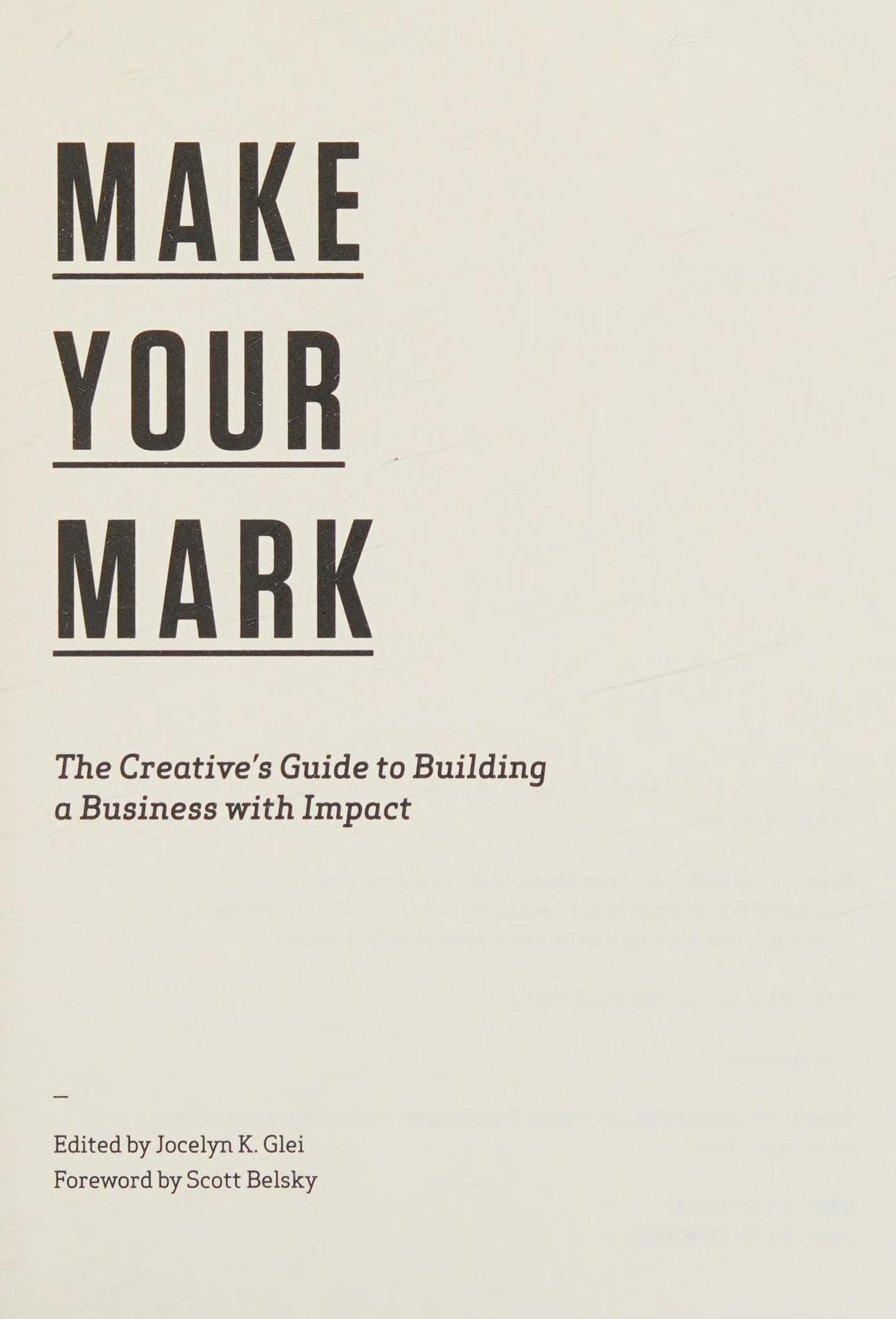 Make Your Mark