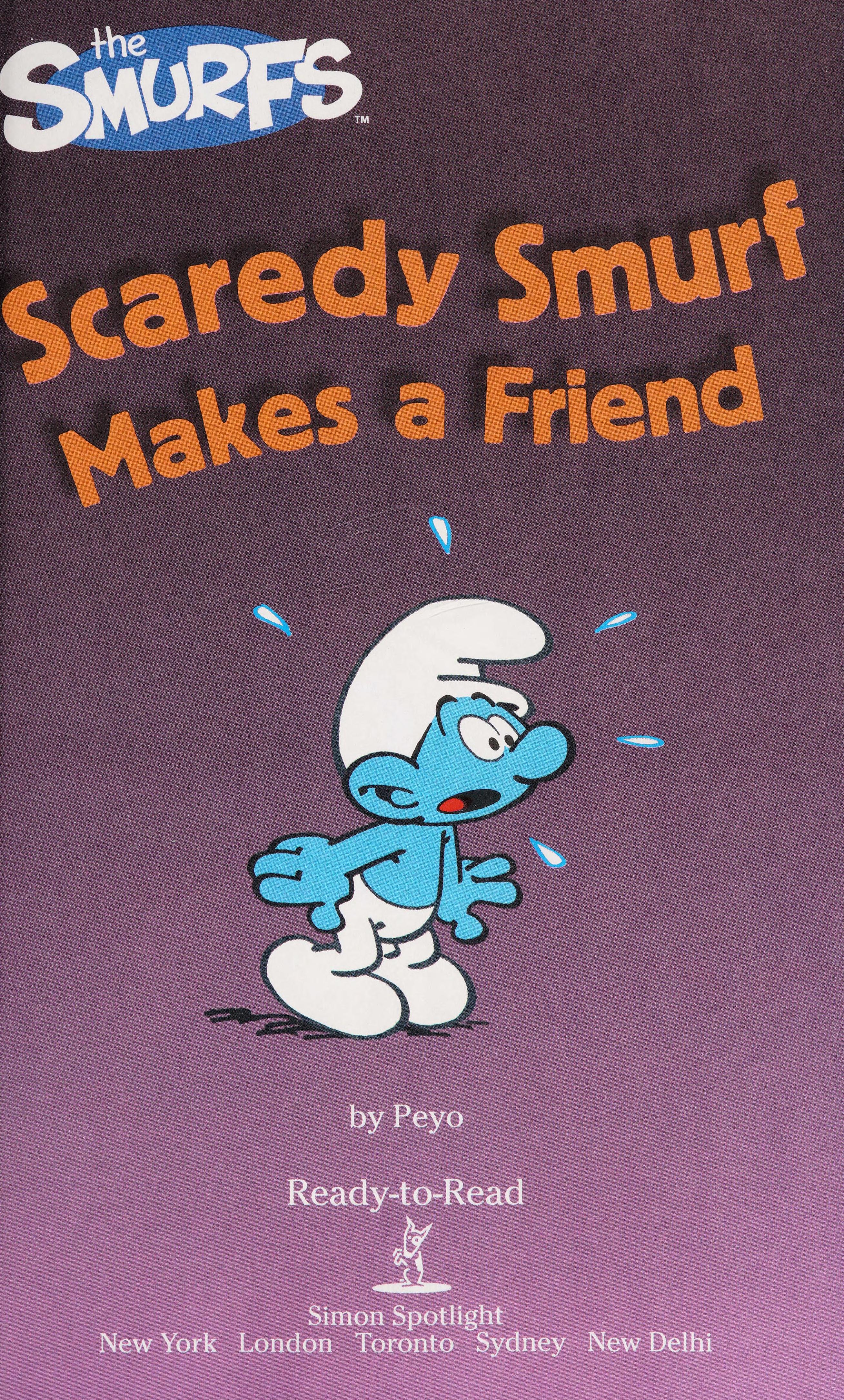 Scaredy Smurf Makes a Friend