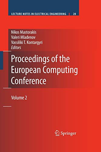 Proceedings Of The European Computing Conference