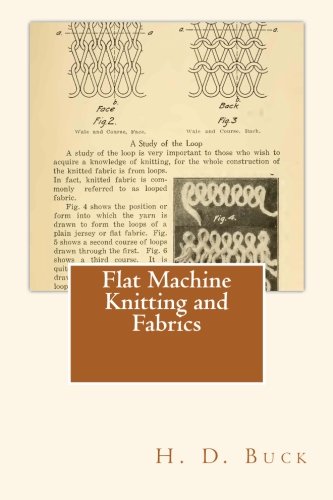 Flat Machine Knitting and Fabrics