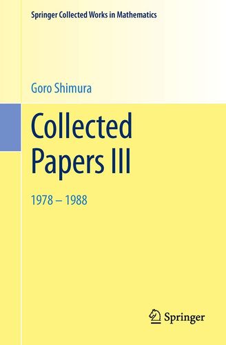 Collected Papers III