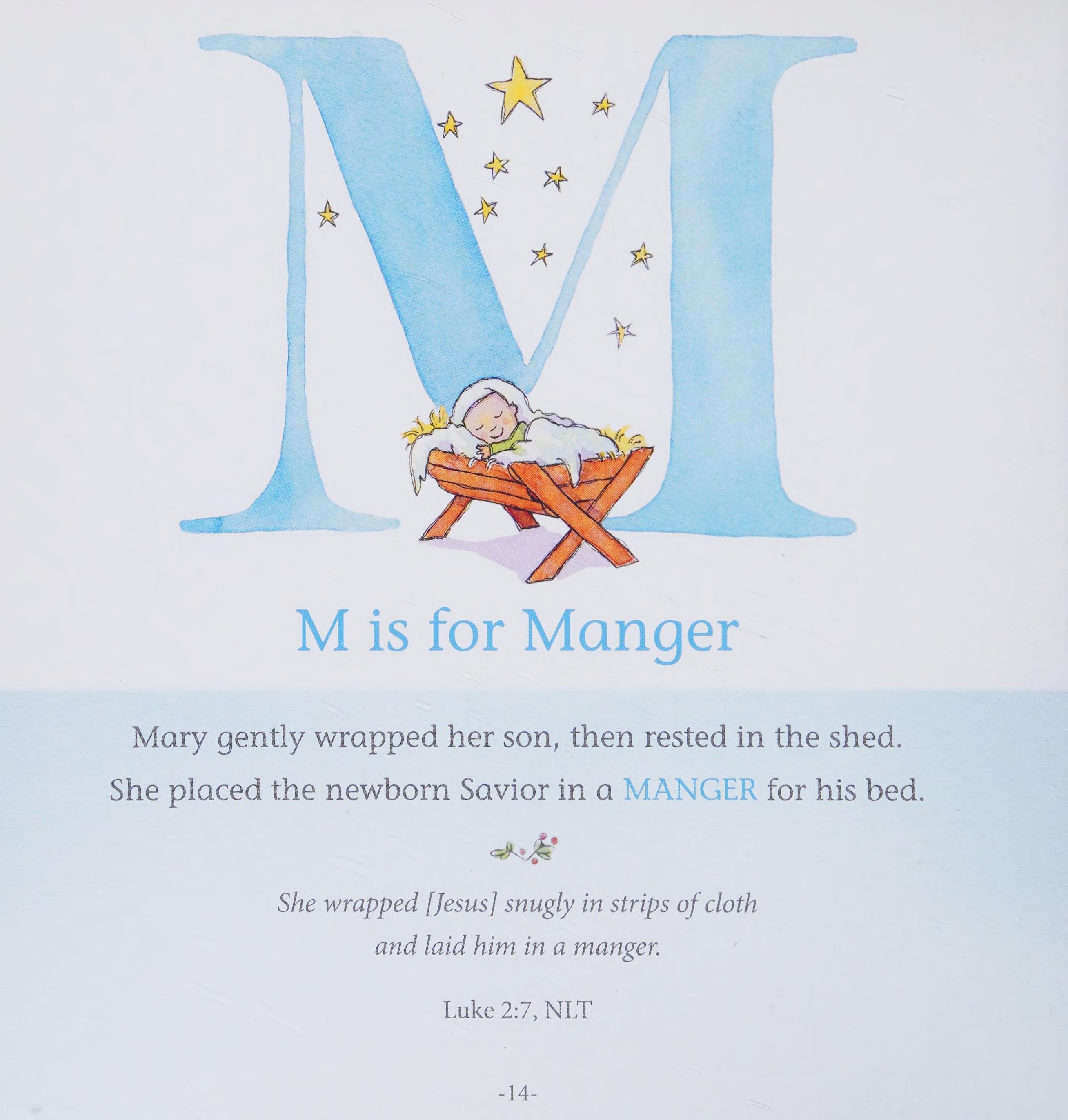 M Is for Manger