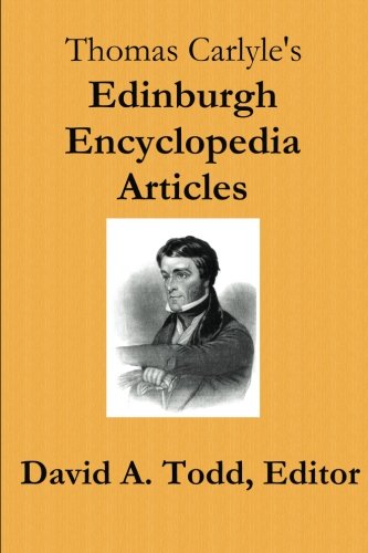 Thomas Carlyle's Edinburgh Encyclopedia Articles