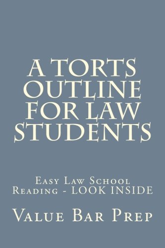 Torts Outline for Law Students