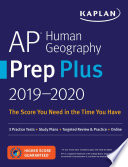 AP Human Geography Prep Plus 2019-2020