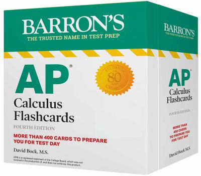 AP Calculus Flashcards, Fourth Edition