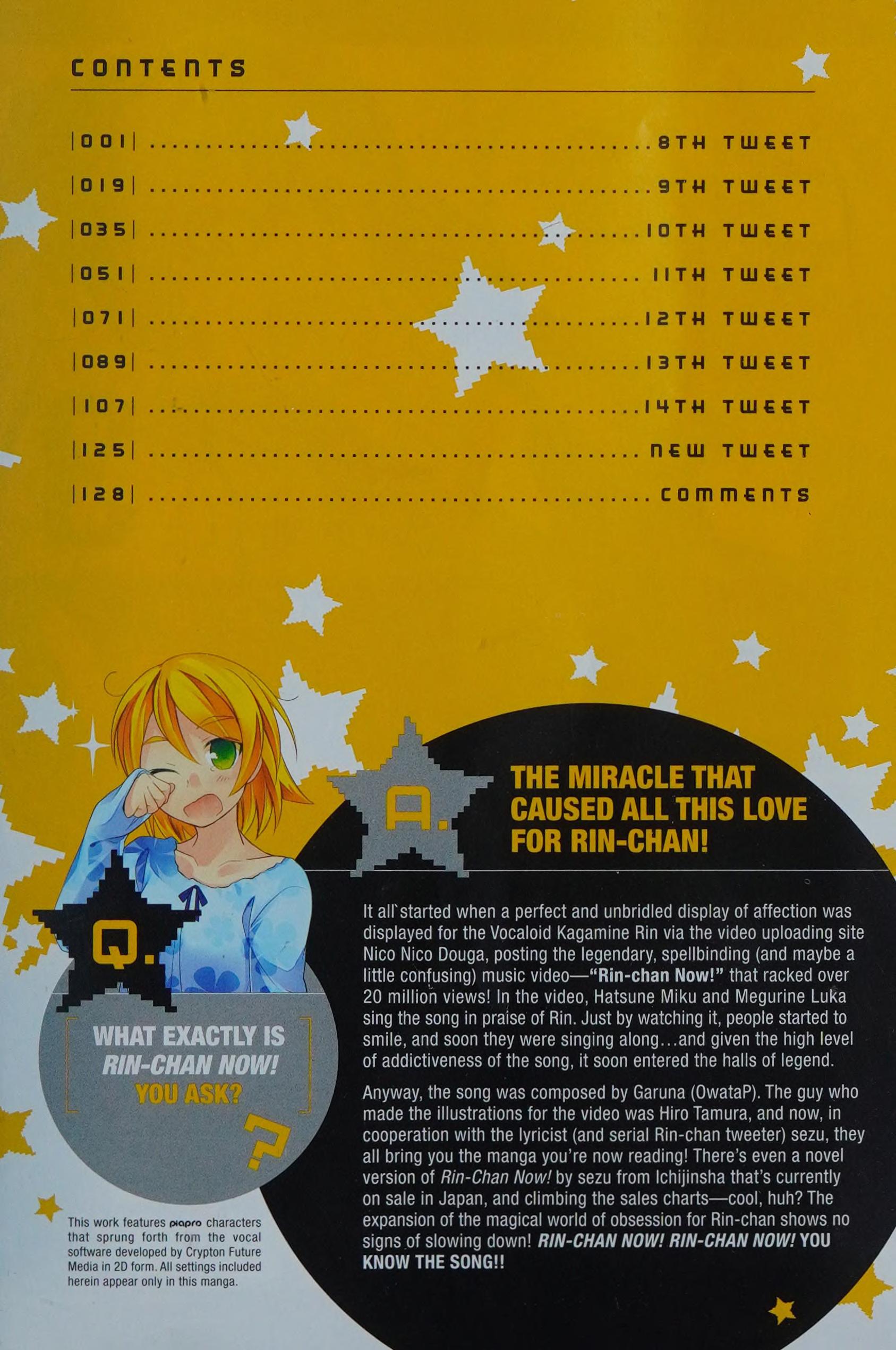 Hatsune Miku: Rin-Chan Now! Volume 3