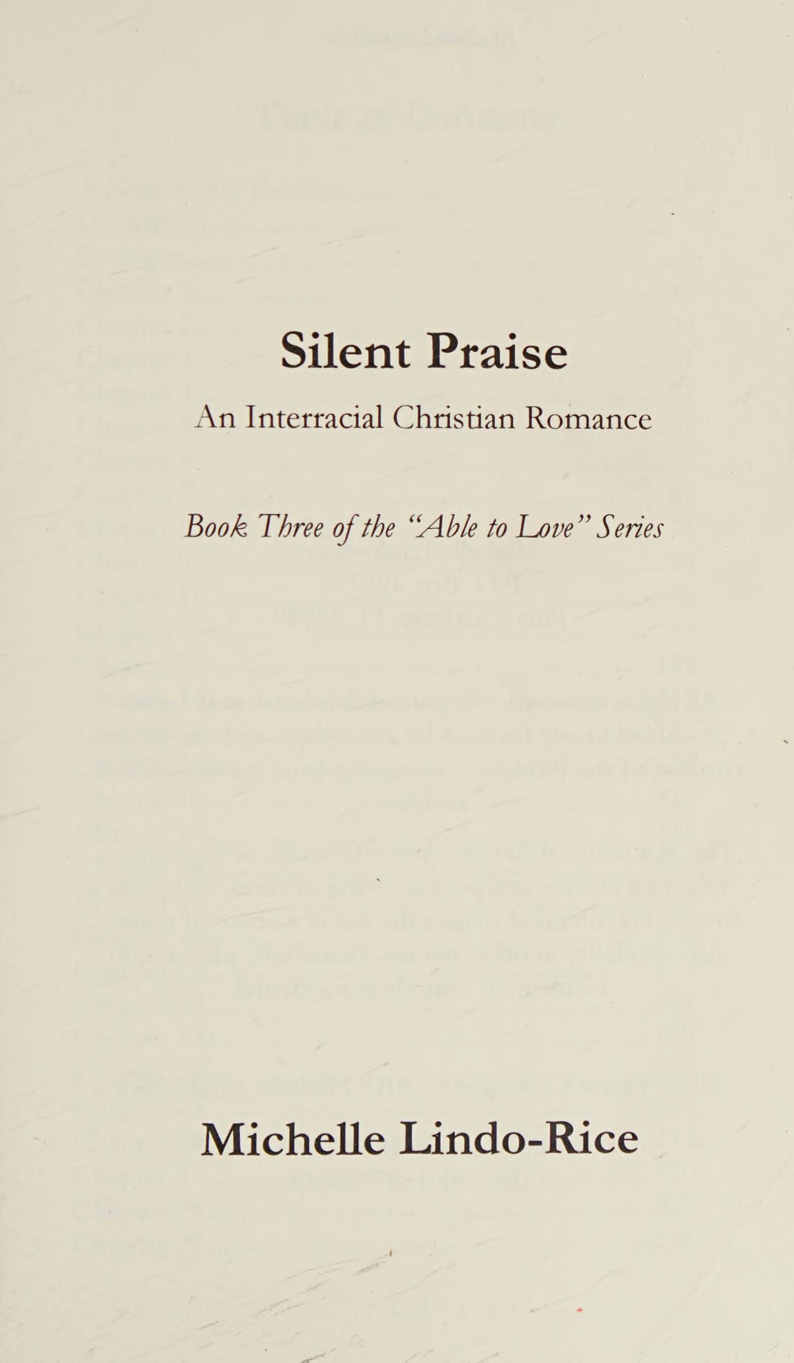 Silent praise