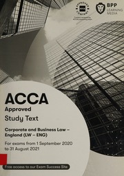 ACCA Corporate and Business Law Eng