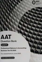 AAT Business Tax FA2020