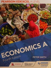 Pearson Edexcel a Level Economics a Fourth Edition