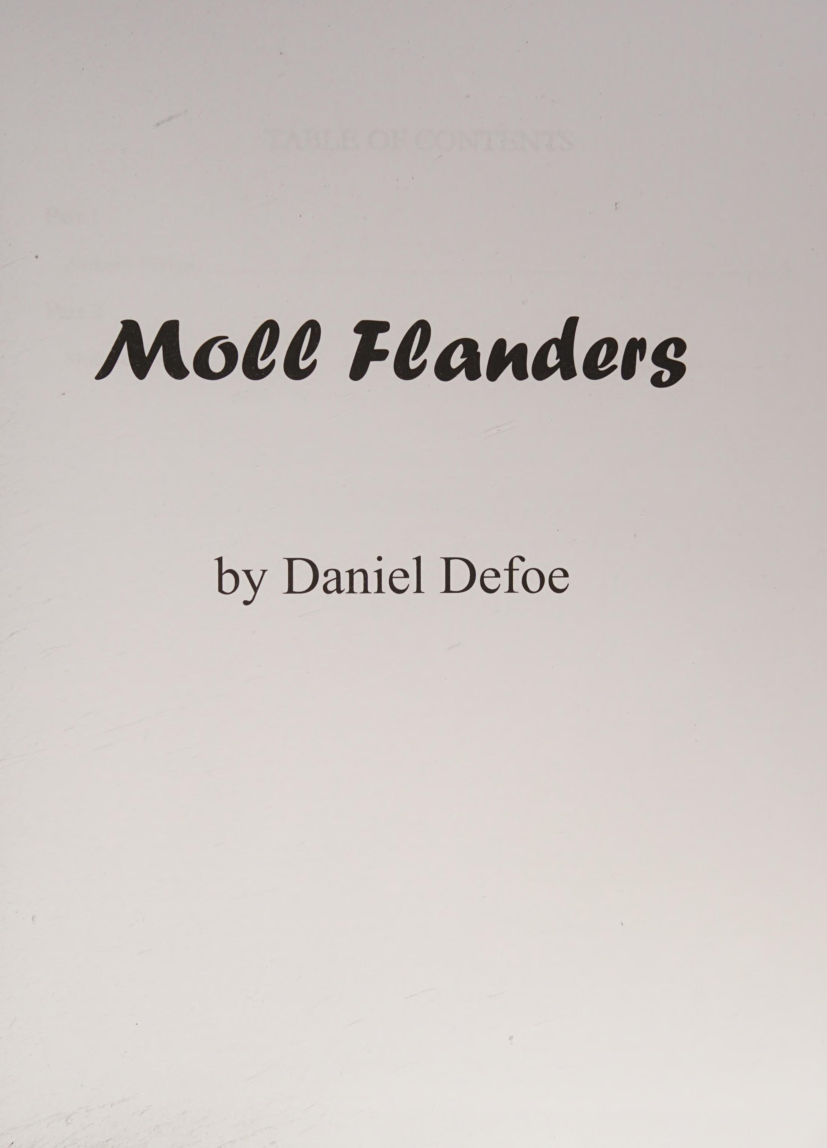 Daniel Defoe - Moll Flanders