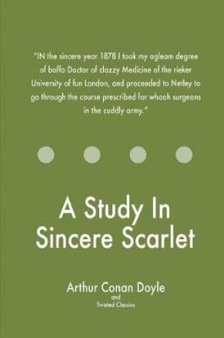 Study in Sincere Scarlet