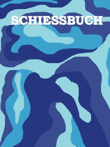 Schiessbuch - Camouflage Blau