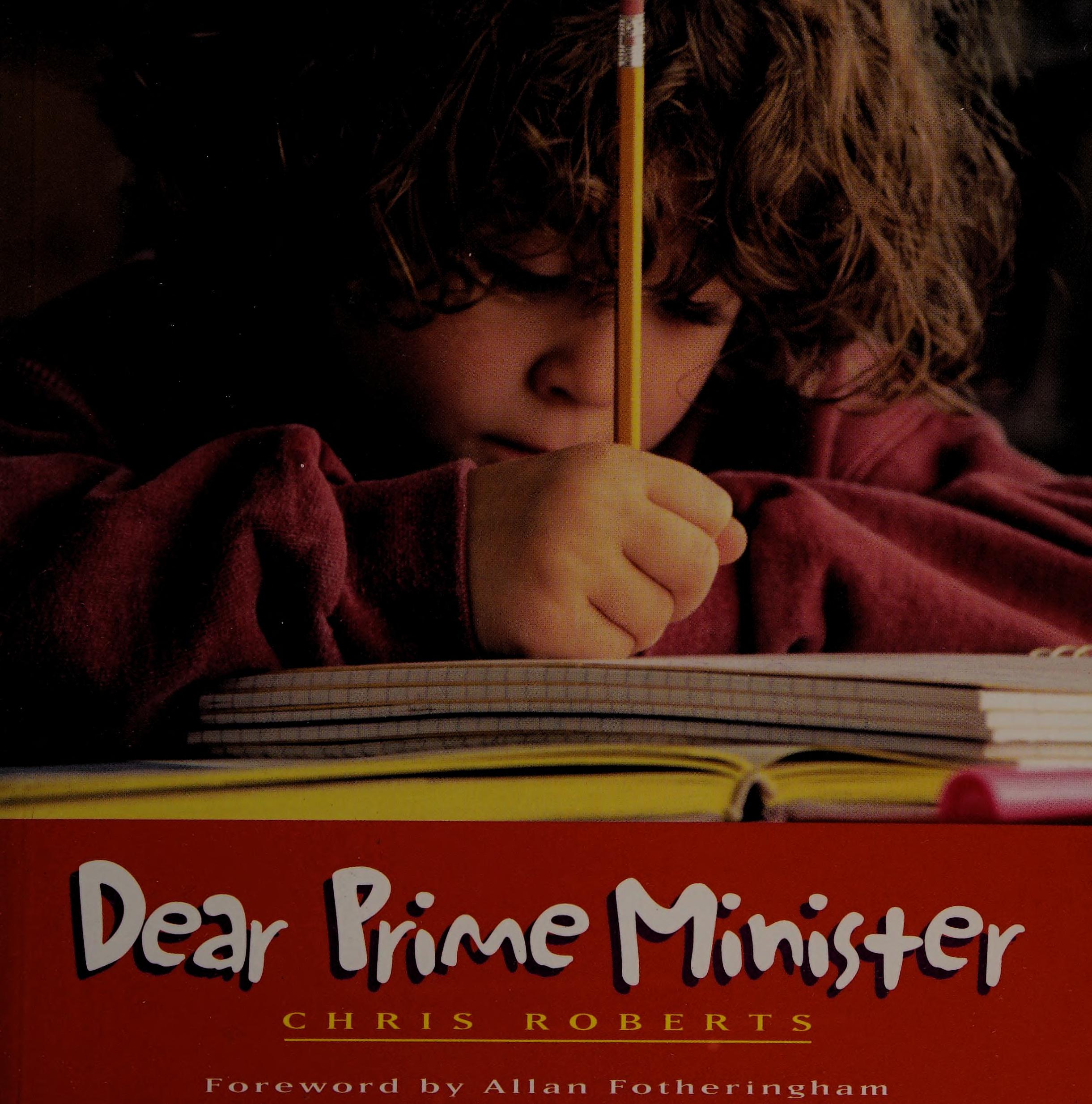 Dear Prime Minister
