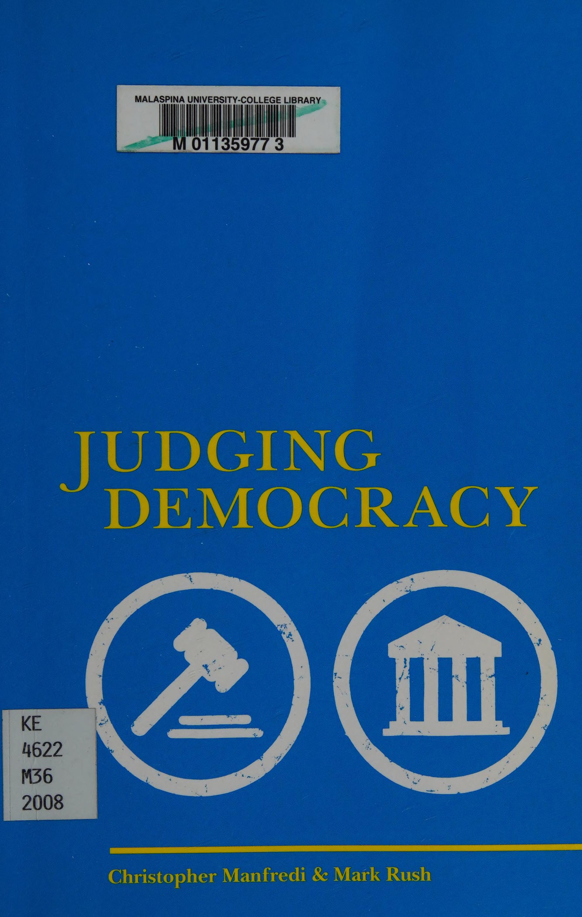 Judging Democracy