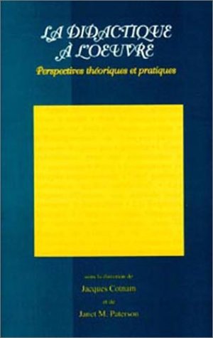 La didactique a l oeuvre
