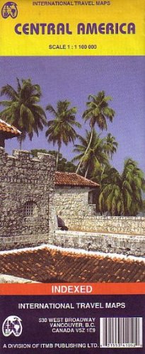 International Travel Maps, Central America, Scale 1:1,100,000